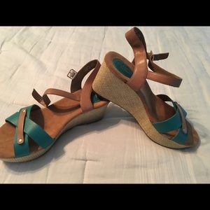 Clark’s Artisan wedge sandals
